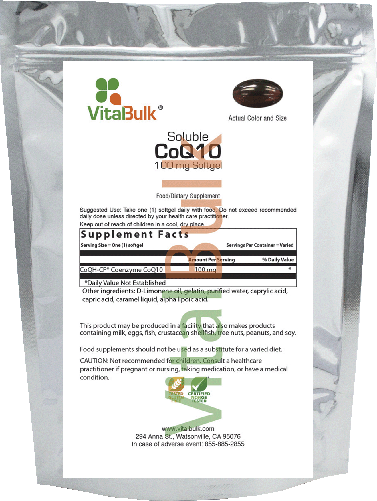 CoQ10 100mg 30 sofgel